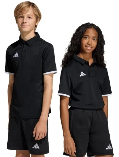 Dětské tričko adidas Entrada 26 Polo černé JZ6629