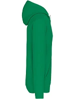 Kariban K 446 Kontrastní mikina s kapucí 20.K446 light kelly green/white
