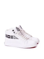 Pánské Tenisky Big Star Vysoké Bílé EE174340