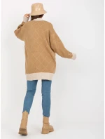 Dámský svetr LC SW 0258 velbloudí