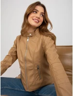 Dámská krátká bunda NM DE KR HX 2838.95P Hnědá velbloud - FPrice Dámská krátká bunda NM DE KR HX 2838.95P Hnědá velbloud - FPrice