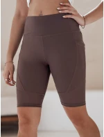Dámské cyklistické šortky BIKELINE hnědé FashionStreet SY0419