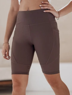 Dámské cyklistické šortky BIKELINE hnědé FashionStreet SY0419