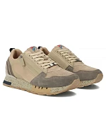 Pánské kožené polobotky béžové Filippo MSP7836