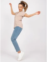 Tričko RV TS 7666.19 béžová