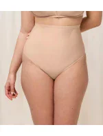 Dámské kalhotky Triumph Shape Smart Highwaist String béžové