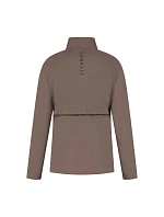 Běžecká bunda Rogelli ESSENTIAL, barva mokka, velikost XL Běžecká bunda Rogelli ESSENTIAL, barva mokka, velikost XL