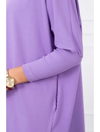 Oversize halenka fialová Oversize halenka fialová