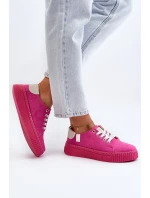 Dámské tenisky MEMORY FOAM SYSTEM BIG STAR NN276004 Fuksie