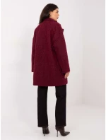 Kabát IT EN 96965.19 bordó