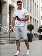 FashionStreet pánské modré džínové šortky SX2616
