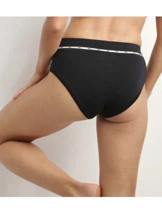 Dámské kalhotky DIM ICONS HIGHWAIST BRIEF - DIM - černá Dámské kalhotky DIM ICONS HIGHWAIST BRIEF - DIM - černá