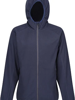 Regatta TRF 690 Fleecová bunda structure s kapucí "Navigate" 36.F690 navy/seal grey