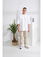 Build your Brand BY 193 Pánské oversize tričko "Huge Tee" 56.0193 white sand Build your Brand BY 193 Pánské oversize tričko "Huge Tee" 56.0193 white sand