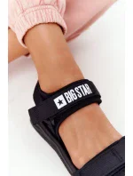 Dámské sportovní sandále Big Star - černé