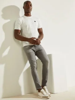 Pánské tričko U1BA11J1311 - P00M - Slonová kost - Guess