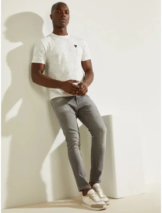 Pánské tričko U1BA11J1311 - P00M - Slonová kost - Guess