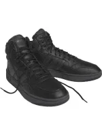 Pánské sportovní kotníkové boty Hoops 3.0 Mid Wtr GW6421 Černá - Adidas