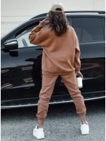 Dámský teplákový komplet ARIELLA PREMIUM mocha FashionStreet AY1097