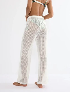 Beach MyWear Crochet Trousers - SILK WHITE - TRIUMPH SILK WHITE - TRIUMPH