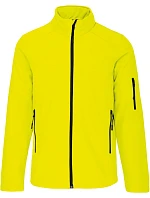 Kariban K 401 Pánská 3-vrstvá softshellová bunda 20.K401 fluorescent yellow Kariban K 401 Pánská 3-vrstvá softshellová bunda 20.K401 fluorescent yellow