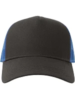 Atlantis Headwear Rapper Cotton-S 5 panelová Trucker kšiltovka 33.0260 dark grey/royal Atlantis Headwear Rapper Cotton-S 5 panelová Trucker kšiltovka 33.0260 dark grey/royal