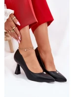 Elegantní lodičky na rozšiřující se jehle Vinceza 62222 černé Elegantní lodičky na rozšiřující se jehle Vinceza 62222 černé