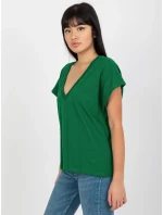 Dámské tričko TW TS 2005.43 tmavě zelená - FPrice Dámské tričko TW TS 2005.43 tmavě zelená - FPrice