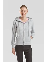 Fruit of the Loom Premium Lady-Fit Hooded Jacket Dámská mikina s kapucí 16.2118 white Fruit of the Loom Premium Lady-Fit Hooded Jacket Dámská mikina s kapucí 16.2118 white