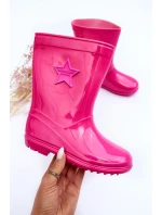 Dětské gumové holínky Fuchsie Malvi Dětské gumové holínky Fuchsie Malvi