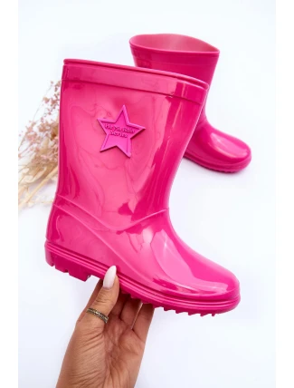 Dětské gumové holínky Fuchsie Malvi Dětské gumové holínky Fuchsie Malvi