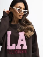 Mikina RV BL A1035.13 tmavě hnědá