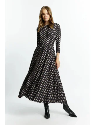 Elegantní dámské šaty DRE3540 černé - Monnari