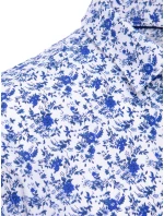 FashionStreet pánská bílá košile s krátkým rukávem KX1012