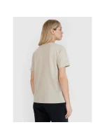 Dámské tričko oversize s potiskem 4F 4FWSS25TTSHF1994-83S