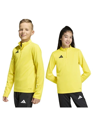 Dětský tréninkový top adidas Entrada 26 žlutý JZ6639