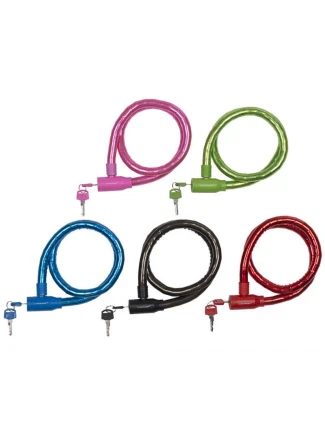 Lankový zámek Dunlop D18mm 80 cm ST 5ass 63749 Lankový zámek Dunlop D18mm 80 cm ST 5ass 63749