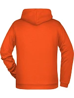 Daiber JN 796 Pánská mikina s kapucí 02.0796 orange Daiber JN 796 Pánská mikina s kapucí 02.0796 orange