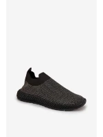 Dámské Sportovní Boty Se Zdobením D&A TW121 Černé Dámské Sportovní Boty Se Zdobením D&A TW121 Černé