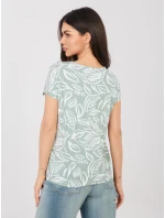 Tričko D12110M02646E pistácie Tričko D12110M02646E pistácie