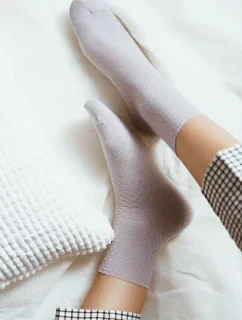 Ponožky Steven art.125 Bamboo dámské kostkovaný vzor netlačené 35-40