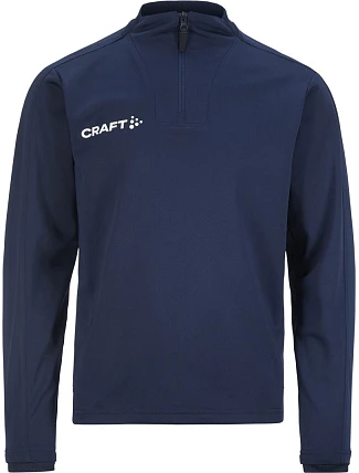 Craft Teamwear Evolve 2.0 Half Zip Jr Dětská tréninková bunda s 1/4 zipem 82.4764 navy Craft Teamwear Evolve 2.0 Half Zip Jr Dětská tréninková bunda s 1/4 zipem 82.4764 navy