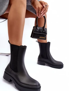 Matné boty Big Star černé