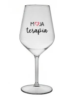 MOJA TERAPIA - priehľadný nerozbitný pohár na víno 470 ml MOJA TERAPIA - priehľadný nerozbitný pohár na víno 470 ml
