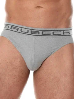 Pánské slipy 00290A grey - BRUBECK