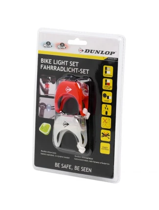 Sada Duracell přední + zadní 2 LED světla pro jízdní kola 41792 Sada Duracell přední + zadní 2 LED světla pro jízdní kola 41792
