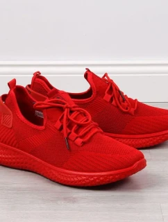 Pánská textilní sportovní obuv NEWS M EVE266B Red - Ostatní