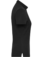 Daiber JN 1805 Dámské pracovní elastické bio polo - Solid 02.1805 black