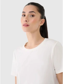 Dámské oversize rychleschnoucí tréninkové tričko 4F 4FRSS25TFTSF1236-11S