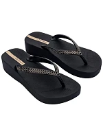 Ipanema boty dámské žabky Mesh XI Plat Fem platform black dámské